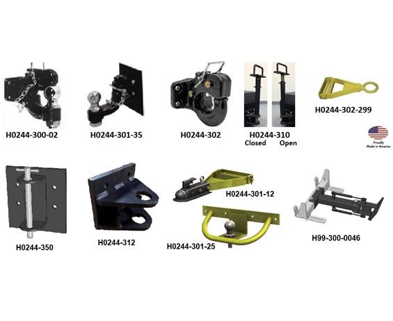 PONY EXPRESS ELECTRIC TUGGER MACHINES - STANDARD HITCHES