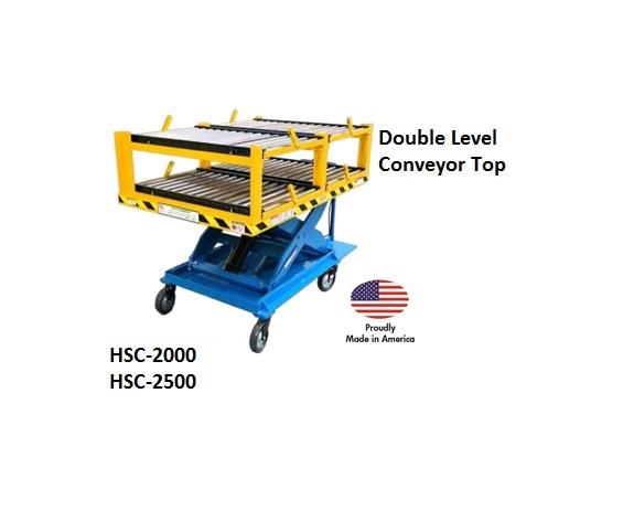 PONY EXPRESS HEAVY-DUTY MOTORIZED SCISSOR-LIFT CARTS