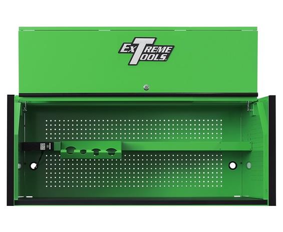 DX SERIES ROLLER CABINET WITH POWER TOOL DRAWER &amp; EXTREME POWER WORKSTATION® HUTCH