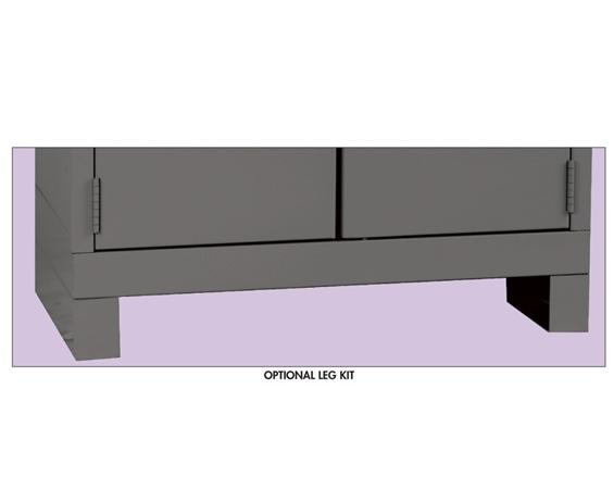 LEG KITS FOR DURATOUGH™ ALL-WELDED CABINETS