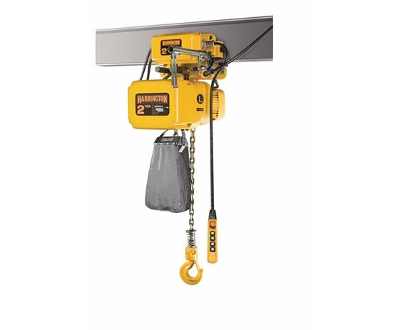 HIGH CAPACITY ELECTRIC HOIST WITH MOTORIZED TROLLEY