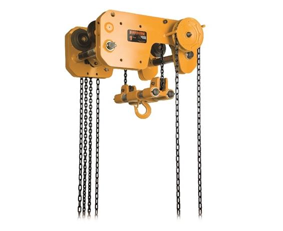 ULTRA-LOW HEADROOM TROLLEY HOIST