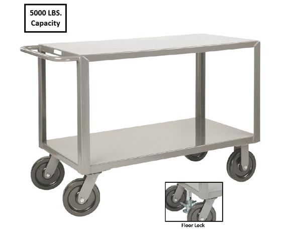 ALL-WELDED EXTRA HEAVY DUTY SHELF TRUCK