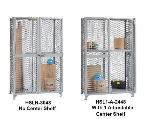 ALL-WELDED STORAGE LOCKERS