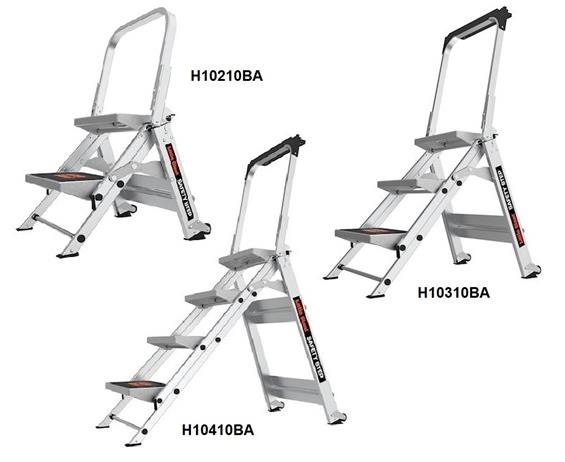 SAFETY STEP ROLLING STEP STOOLS