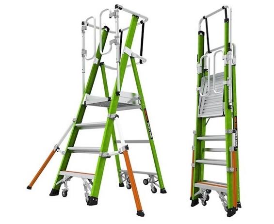 SAFETY CAGE LADDERS