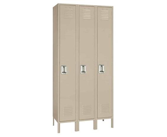 SINGLE TIER STEEL LOCKERS