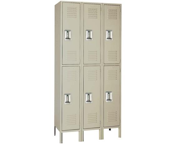 DOUBLE TIER STEEL LOCKERS