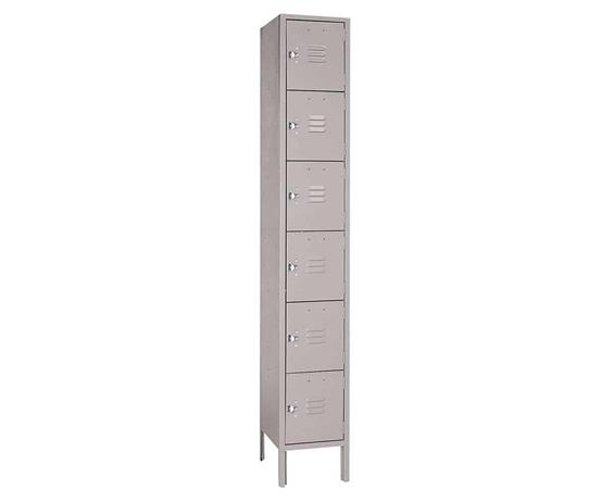 SIX TIER STEEL LOCKERS