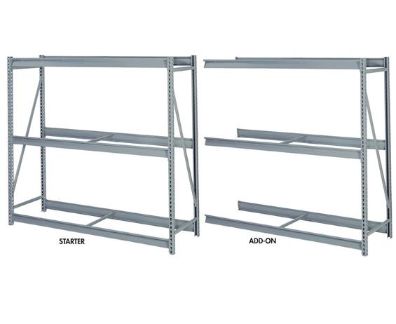72" HIGH PRE-ENGINEERED BULK STORAGE RACKS