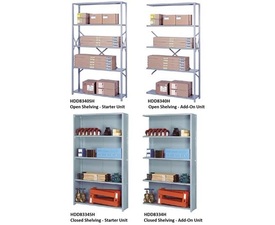48" WIDE INDUSTRIAL SHELVING - EXTRA SHELVES