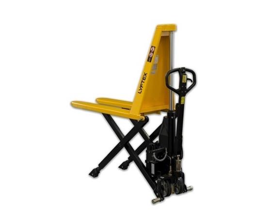 LYFTEX HIGH LIFT/SCISSOR LIFT PALLET JACKS (SEMI-ELECTRIC)