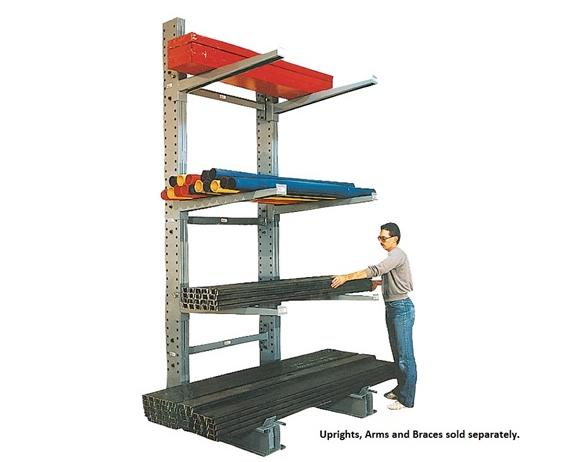 RUGGED CANTILEVER RACK UPRIGHTS