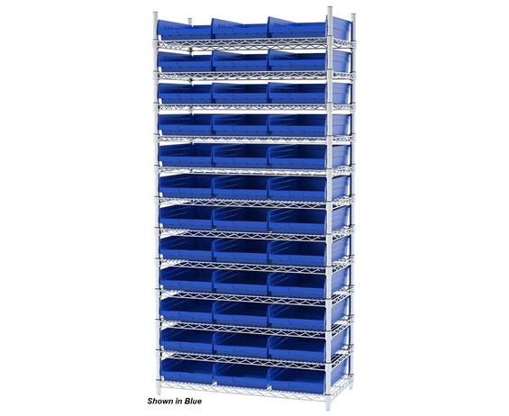 SHELF BIN WIRE SYSTEMS