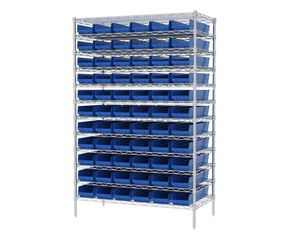 SHELF BIN WIRE SYSTEMS