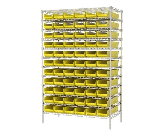 SHELF BIN WIRE SYSTEMS