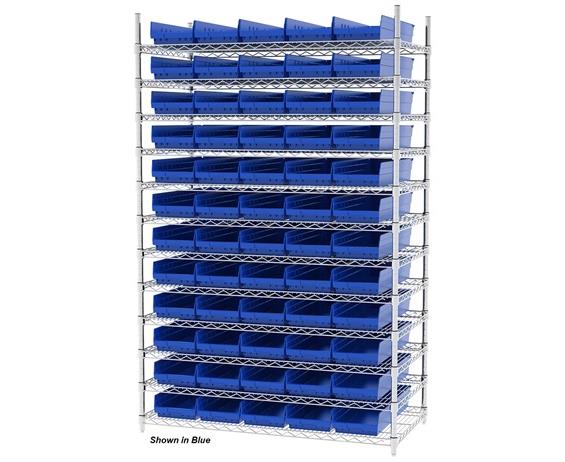 SHELF BIN WIRE SYSTEMS