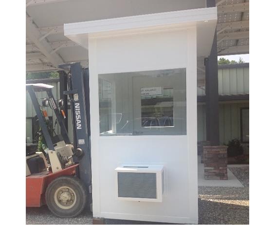 QUICKSHIP GUARDBOOTH WITH THRU-WALL HVAC