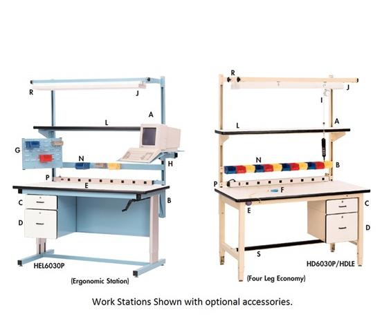 ERGONOMIC WORK STATIONS