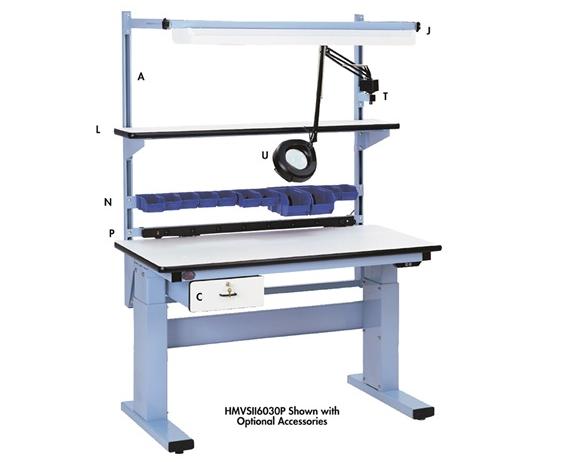 ELECTRIC HEIGHT ADJUSTABLE WORKBENCHES