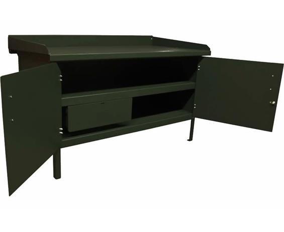 ENCLOSED CABINET WORKBENCH