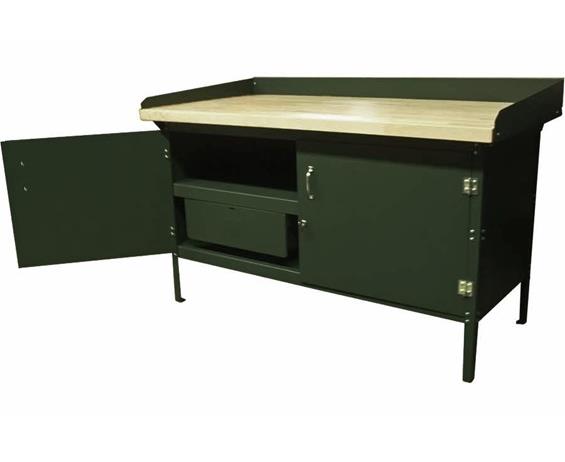 ENCLOSED CABINET WORKBENCH