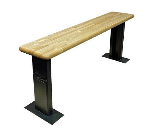 12GA. PEDESTAL LOCKER ROOM BENCH - 338