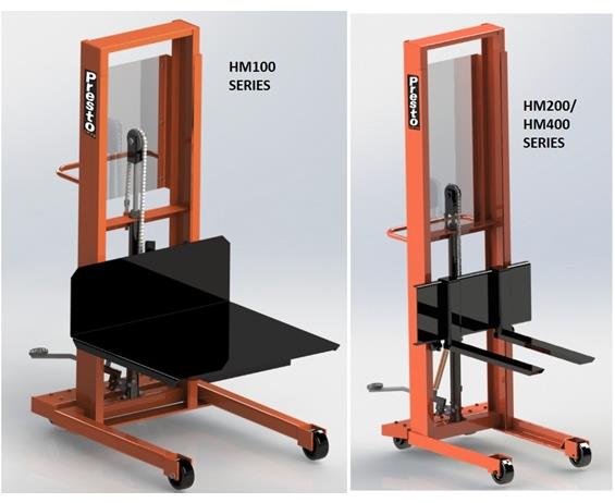 MANUALLY OPERATED LIFTS
