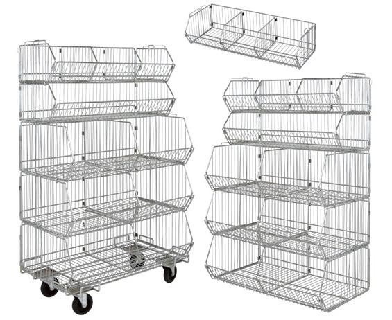 MODULAR STACKING BASKETS