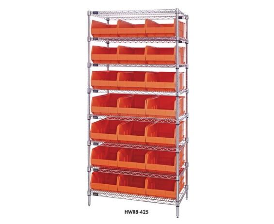 DIVIDERS FOR STACKABLE SHELF BINS
