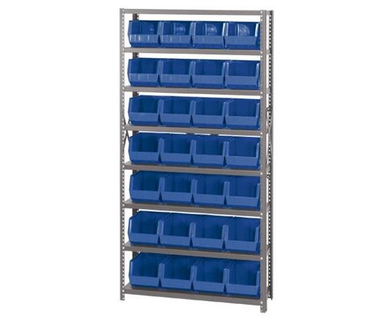 GIANT OPEN HOPPER BIN STORAGE SYSTEM