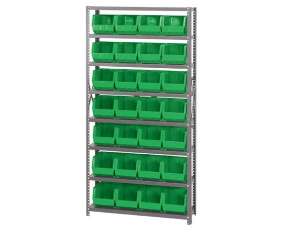 GIANT OPEN HOPPER BIN STORAGE SYSTEM