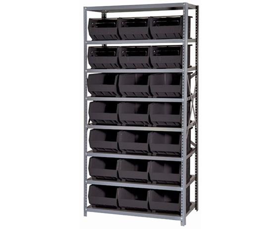 GIANT OPEN HOPPER BIN STORAGE SYSTEM