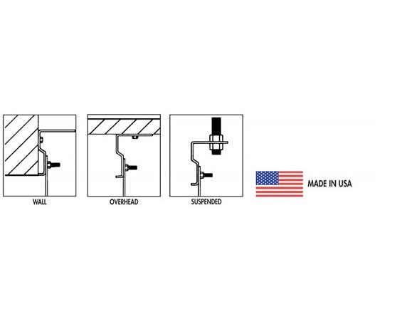 UNIVERSAL STRIP DOOR HARDWARE