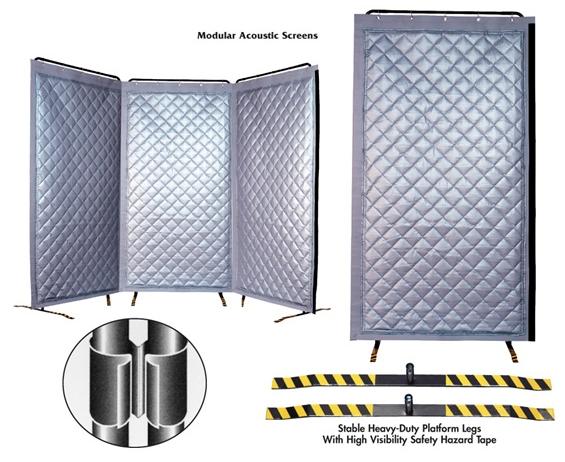 MODULAR ACOUSTIC SCREENS