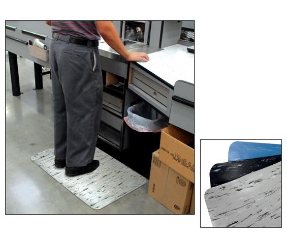 MARBLEIZED CUSHION MATTING - CUSTOM CUT