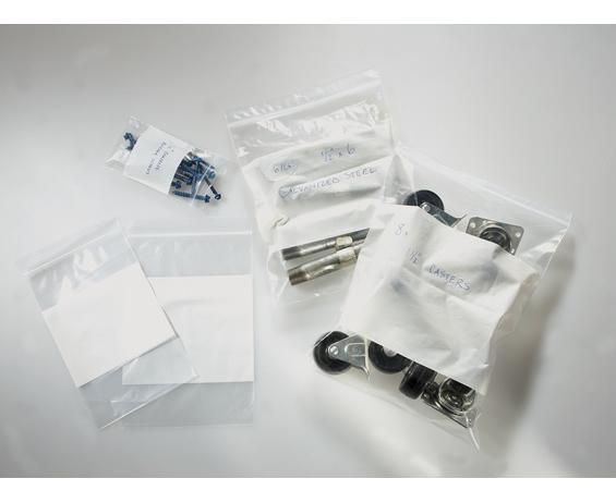 ZIP LOCK BAGS WITH WRITING AREA