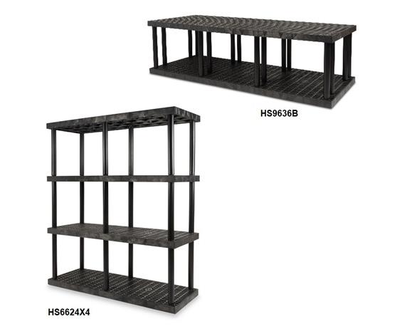 DURA-SHELF® PLASTIC BULK SHELVING 