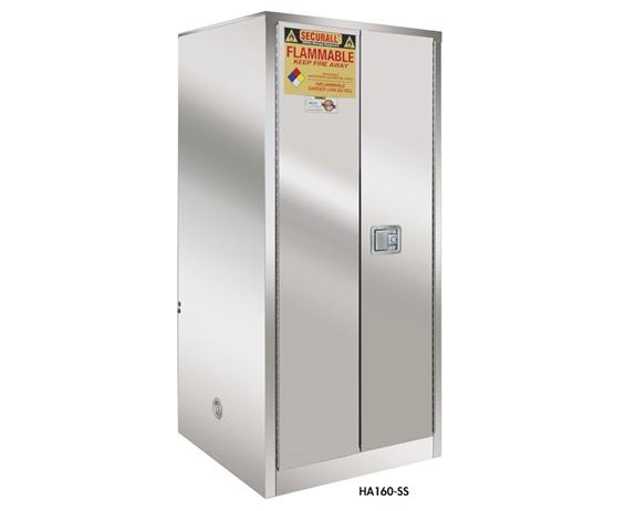 STAINLESS STEEL FLAMMABLE STORAGE CABINETS