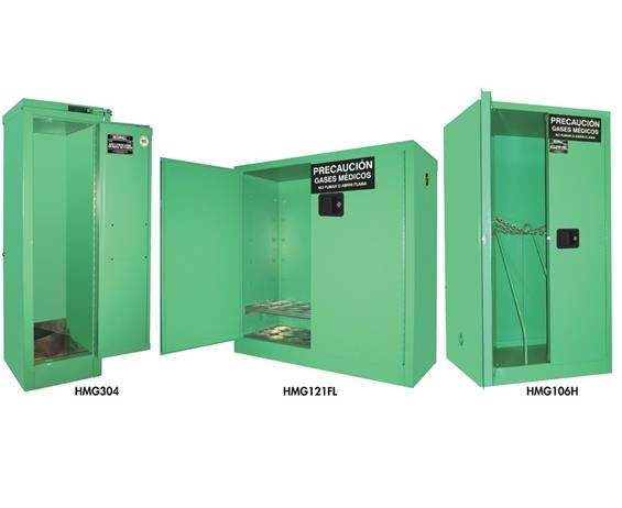MEDICAL GAS STORAGE CABINETS