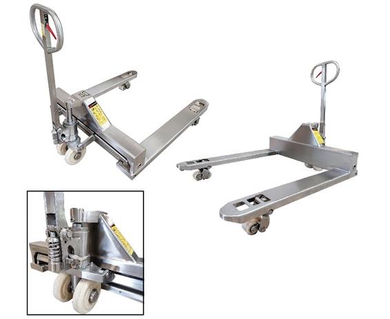 STAINLESS STEEL MANUAL PALLET JACK