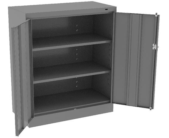 TENNSCO STANDARD COUNTER &amp; DESK HIGH CABINETS