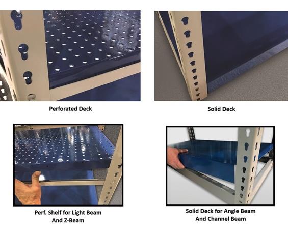 RIVET-RAK DECK PANELS