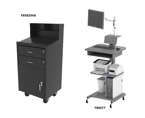 MOBILE SHOP AND TECH DESKS