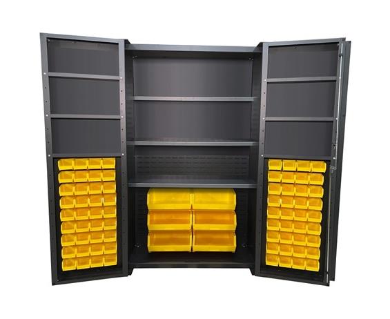 DEEP DOOR BIN AND SHELF CABINETS