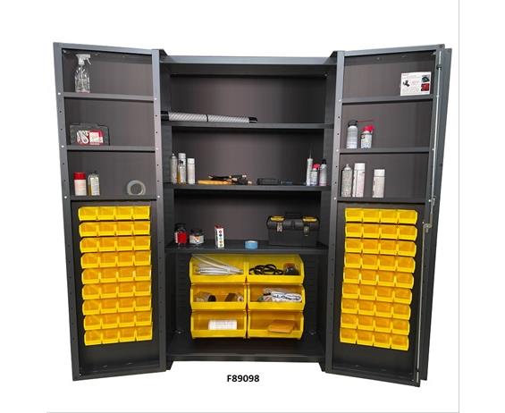DEEP DOOR BIN AND SHELF CABINETS