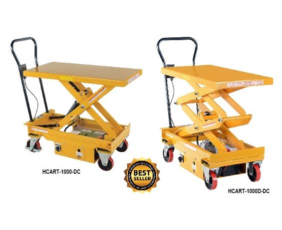 DC POWERED HYDRAULIC ELEVATING CARTS