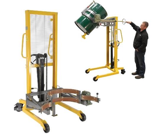 ECONOMY PORTABLE DRUM LIFTER/ROTATOR/TRANSPORTER
