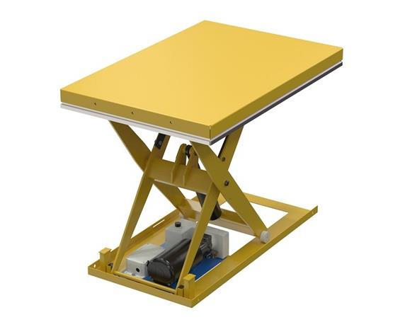 WORK STATION ELECTRIC HYDRAULIC SCISSOR TABLES WITH INTERNAL POWER UNIT