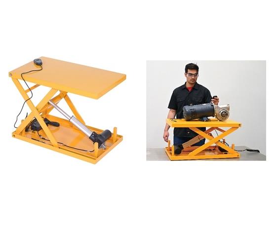 ELECTRIC LINEAR ACTUATED TABLE TOP SCISSOR LIFT TABLE